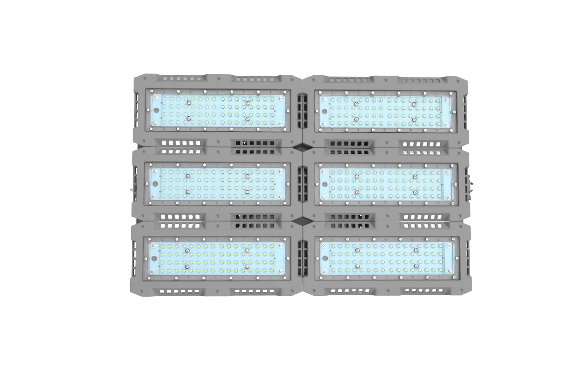 DOS9770六模組 240-600W LED三防投光燈